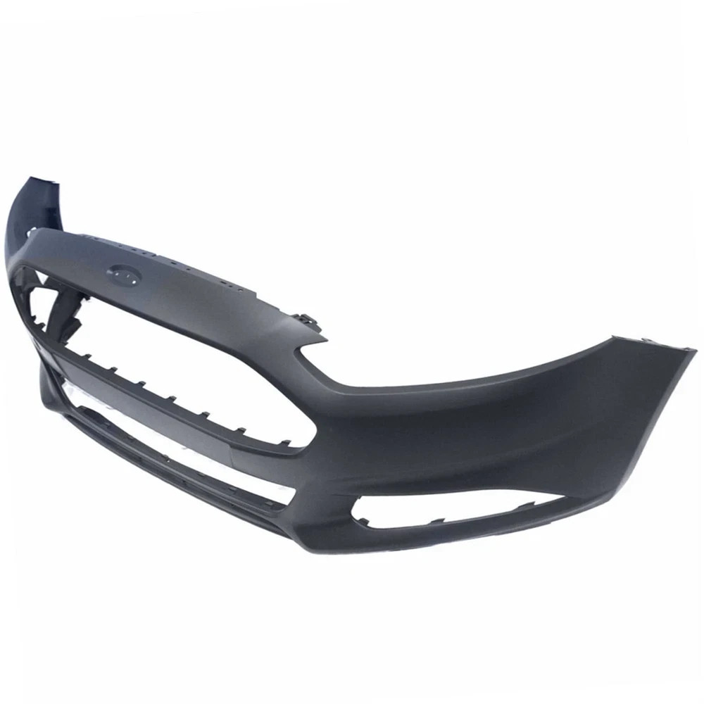 Front Bumper Cover Black Plastic without Parking Sensor Hole Replacement