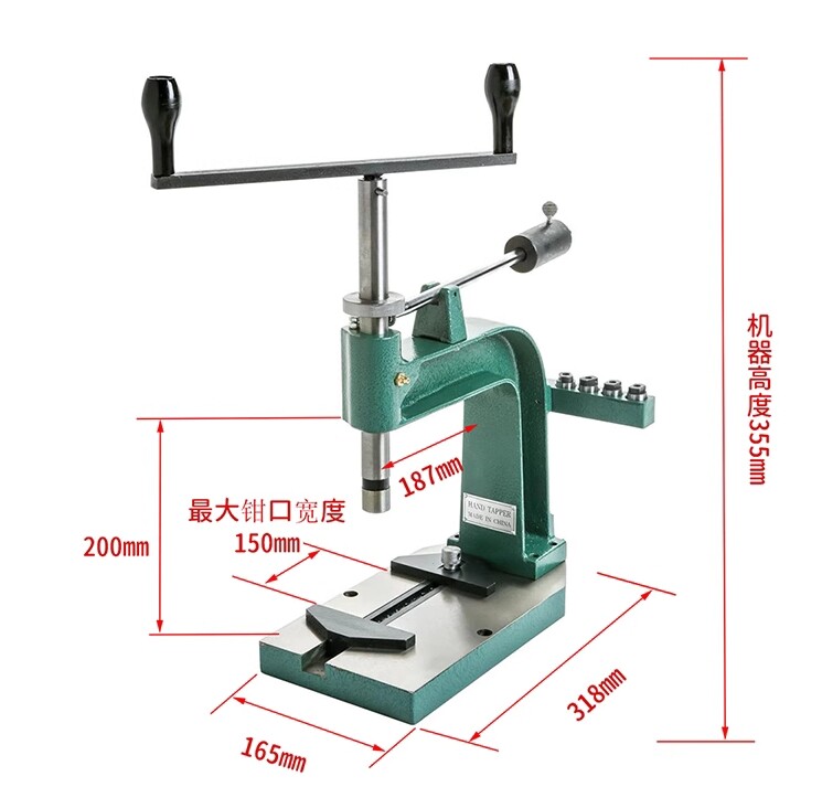 Manual Manpower Tapping Machine Hand Crank Tapping Machine Tapping Tools