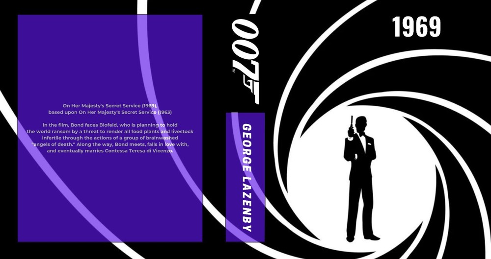 Ian Fleming/James Bond Collection - Custom Blu-ray Covers & Empty Cases