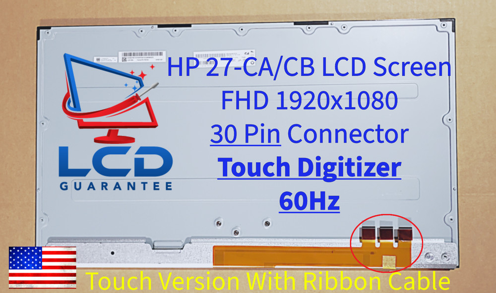 HP 27-ca2003d FHD Borderless Replacement Touch Screen Panel With Touch Glass