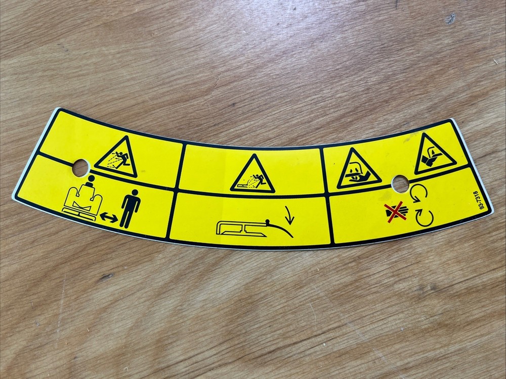 1-93-7318 Danger Decal