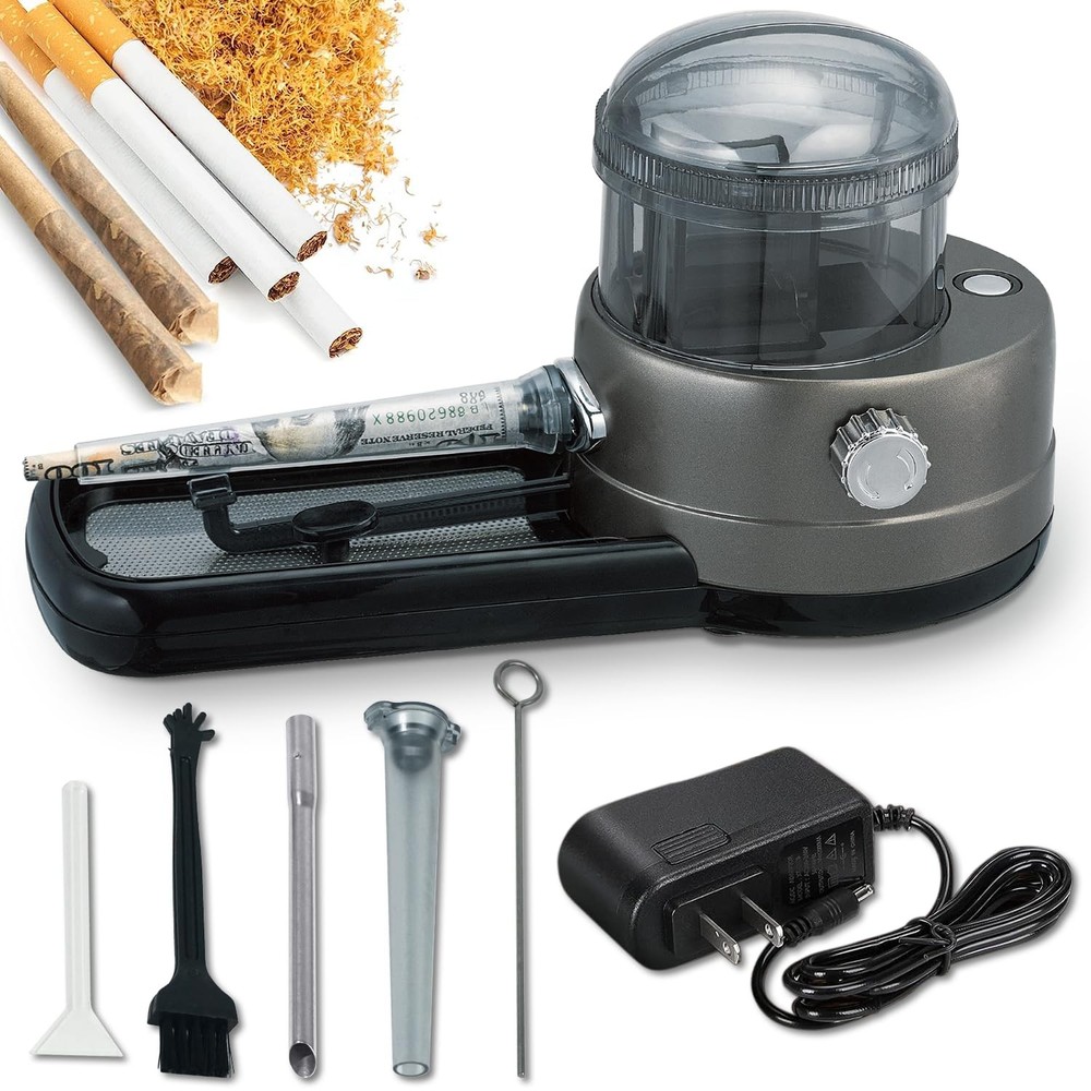 Cigarette Rolling Machine Joint Roller - Pre Roll Machine, Tobacco Grinder El...