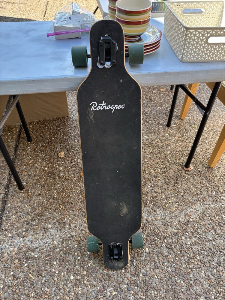Retrospec Long Board Skateboard 70mm Wheels, 41" x 9.5"