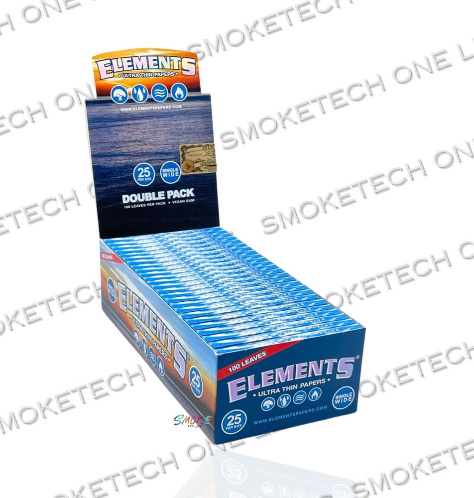 Elements Single Wide Double Pack (100 Leaves) – Single Pack