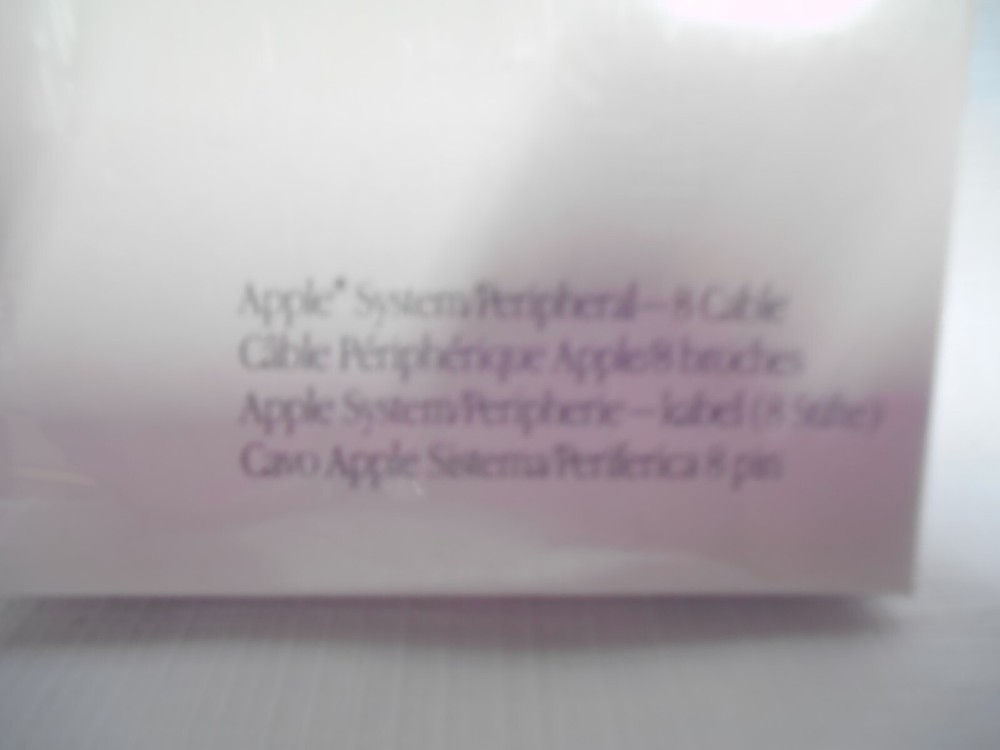 Apple System Peripheral 8 Cable New Sealed M0197