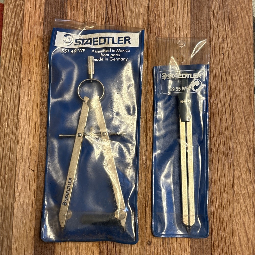 VTG Staedtler 551 40 WP Compass & 559 55WP Divider