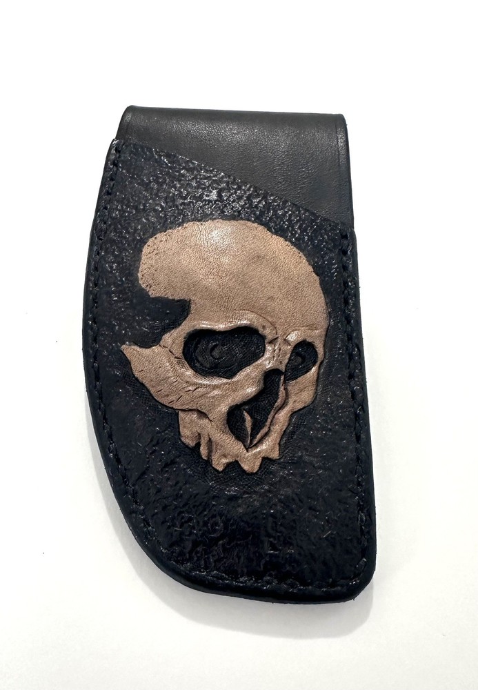 Strider SMF Leather Belt Sheath Handcrafted.