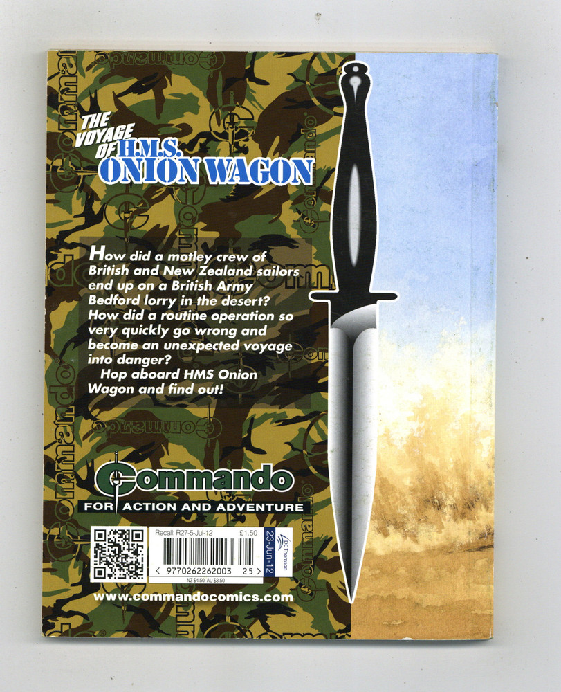 Commando for Action and Adventure #4508 VF+ 8.5 2012