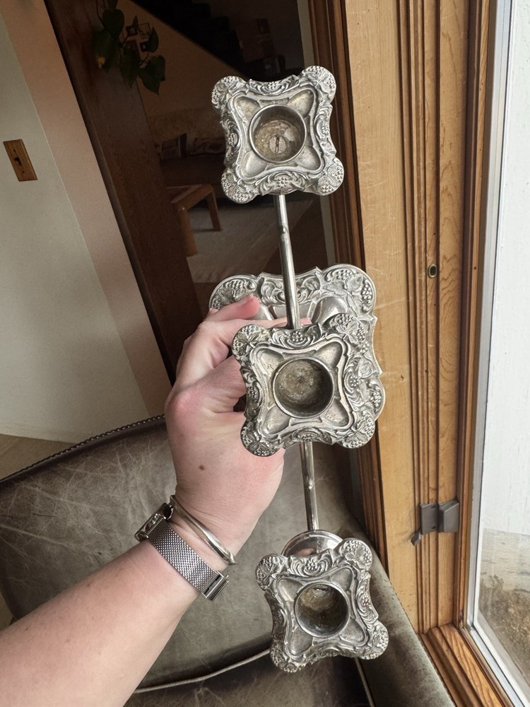 1900’s Victorian Silver Plated Candelabra