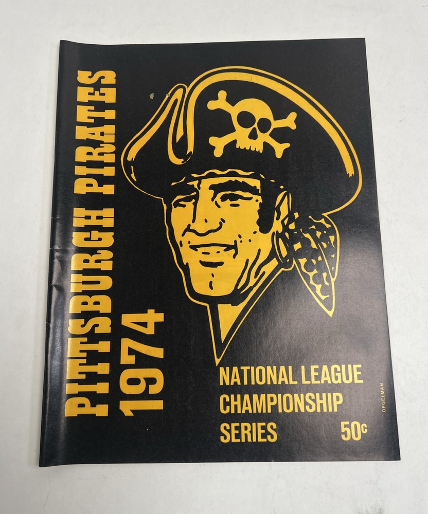 Vintage 1974 NLCS Program, Pirates vs. Dodgers