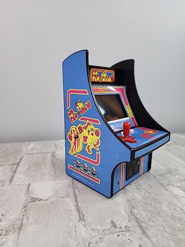 My Arcade Ms. Pac-Man Micro Player Handheld Retro Arcade Machine Tested Works