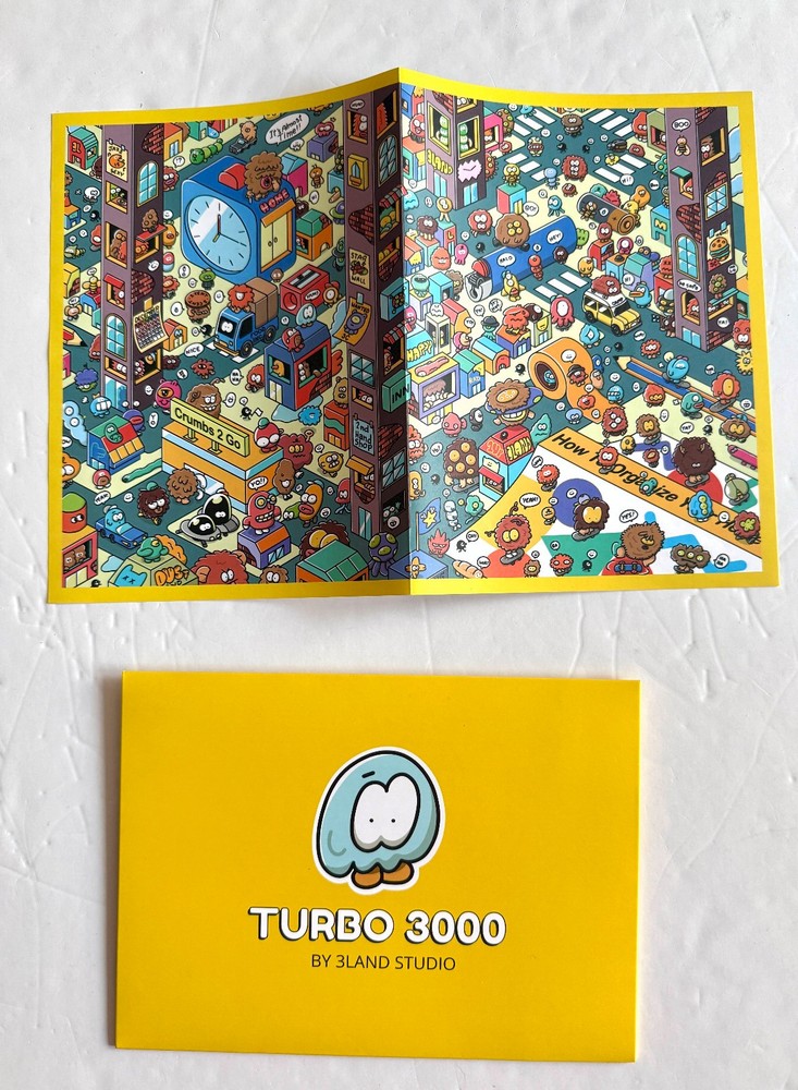 TURBO 3000 Odd Pieces 1000 pcs COMPLETE