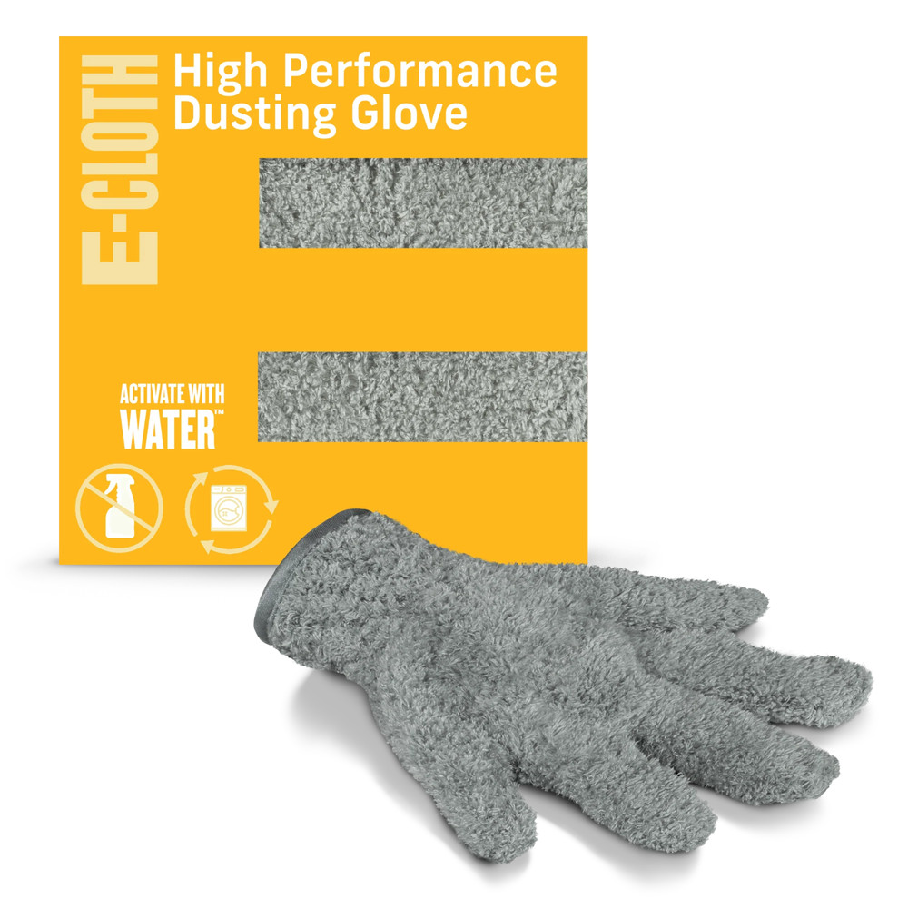 E-CLOTH Dusting Glove - Light Grey