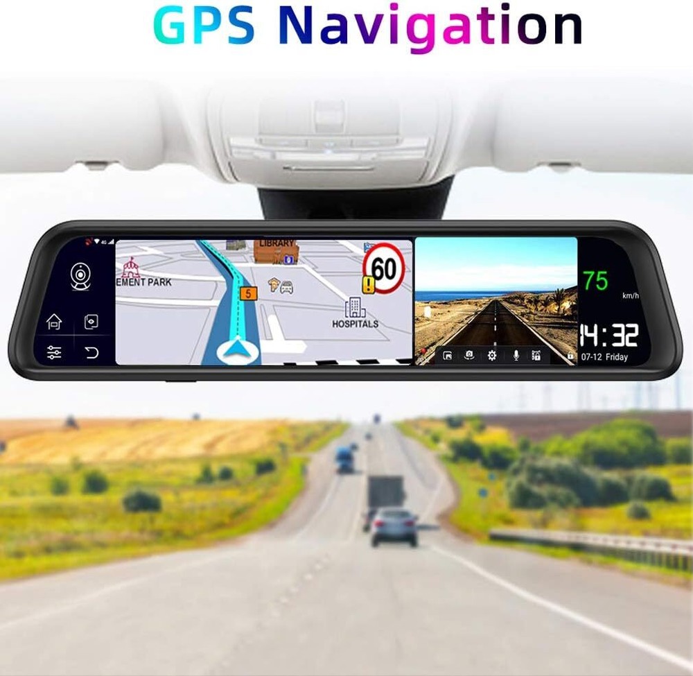 mirror dash cam android ADAS stream backup Mirror car dash camera car dvr camera
