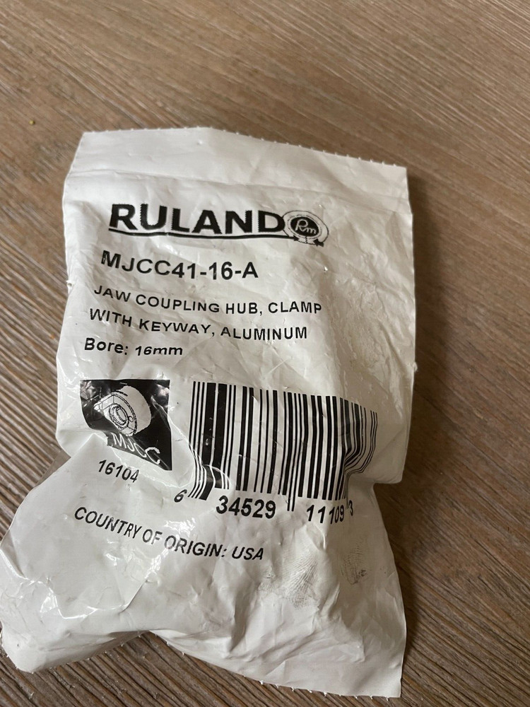 Ruland MJCC41-16-A Jaw Coupling Hub