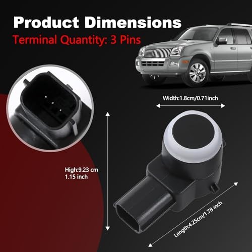 Backup Reverse Parking Sensor Compatible with Chevy Avalanche Silverado