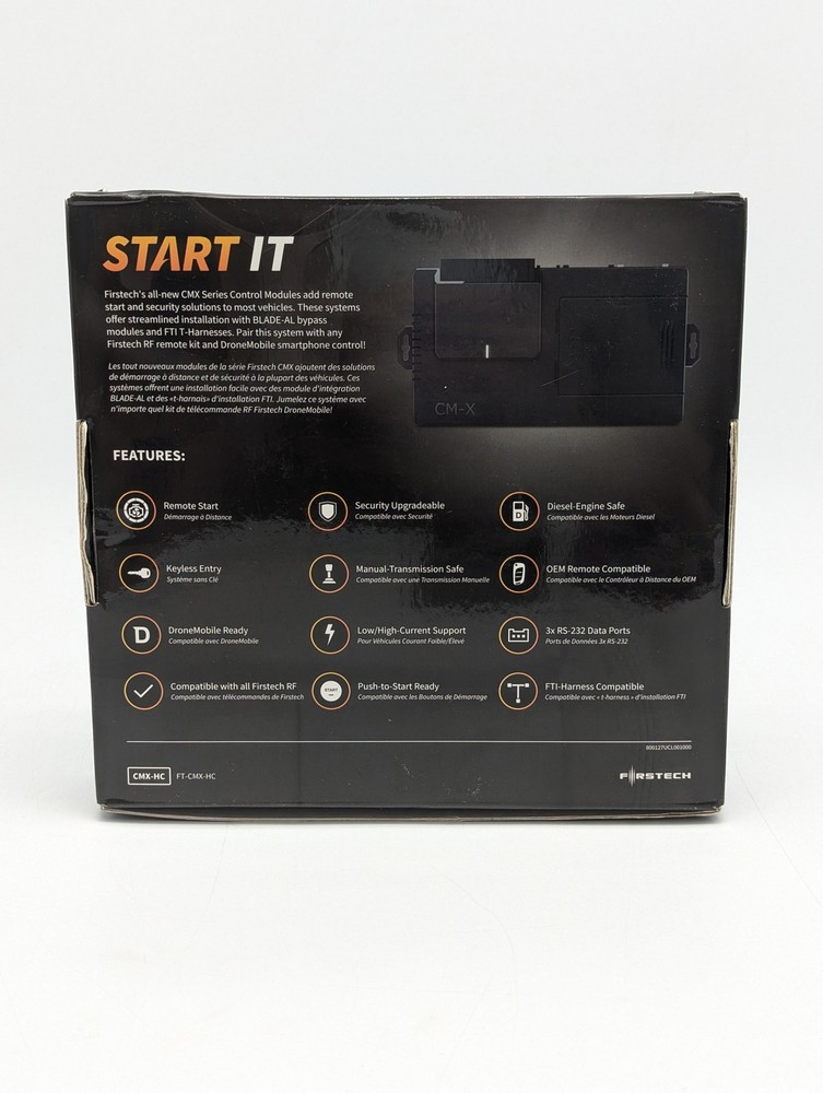 Compustar Firestech STARTIT Universal Remote Start & Security Module (FT-CMX-HC)