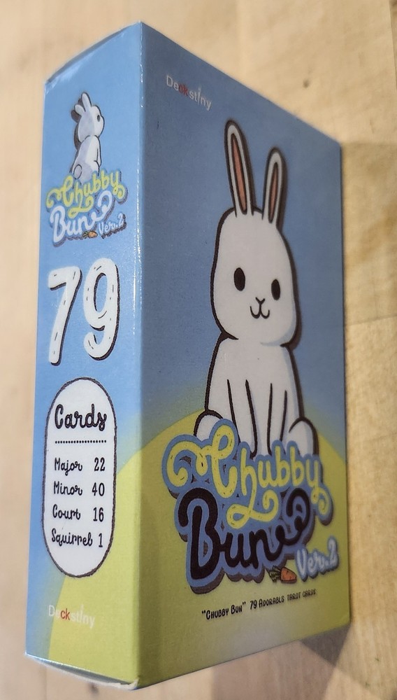 Chubby Bun Tarot Deck, CUTE 79 Card Deck, NO Guidebook