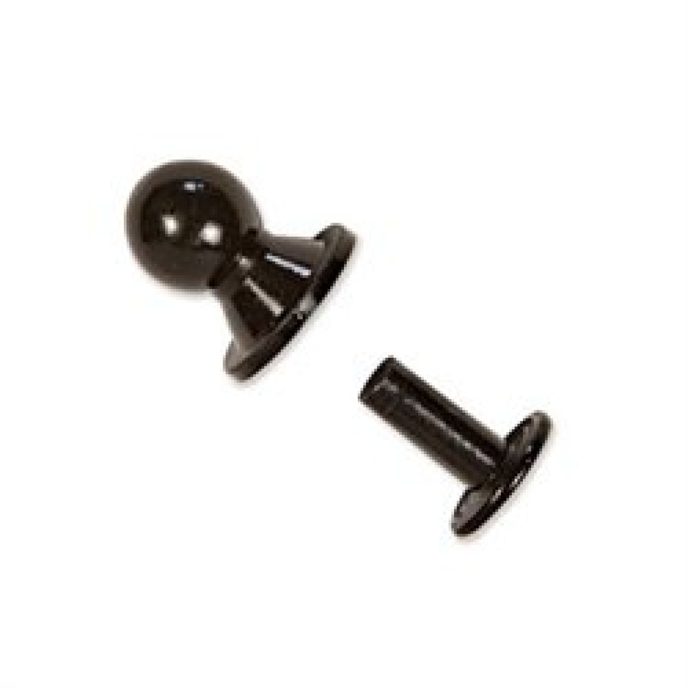 Sam Browne Button & Washer Black 1309-17