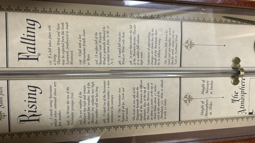 antique weather station