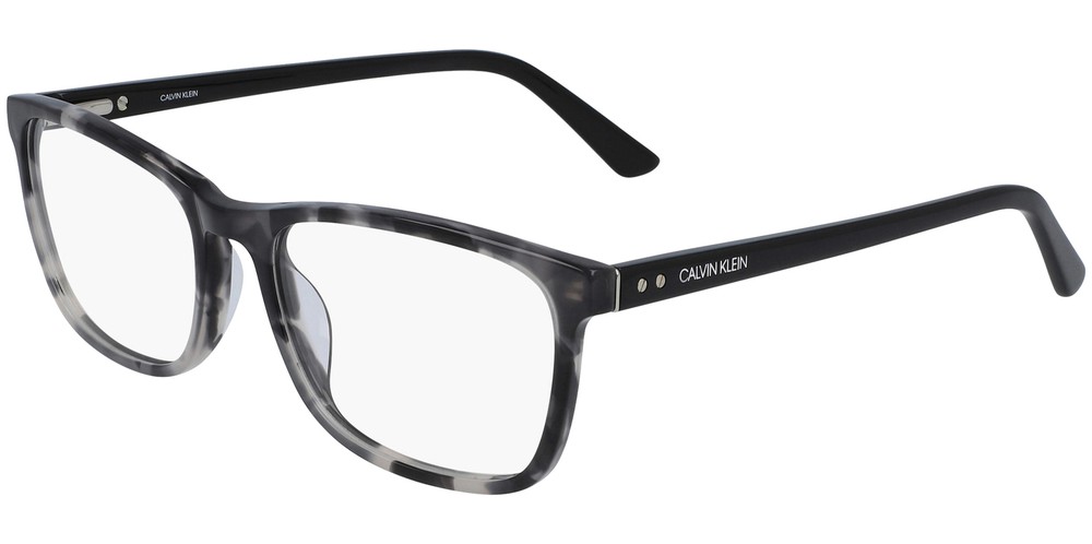 Calvin Klein Men's Charcoal Tortoise Soft Rectangular Eyeglass Frame CK20511 022