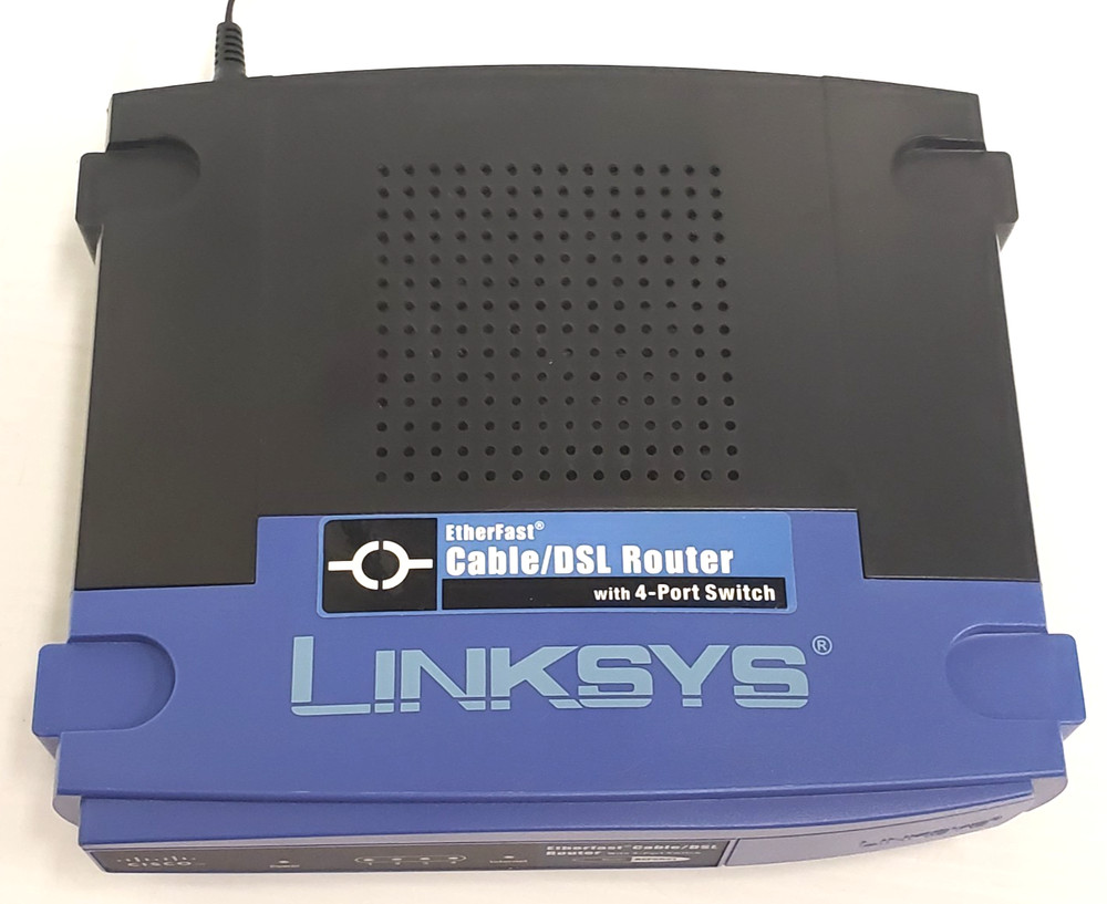 Linksys EtherFast BEFSR41 ver 4.3 Cable DSL 10/100 Ethernet Wired Router Switch