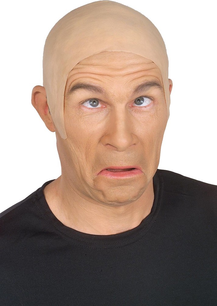 Bald Cap Headpiece Costume Accessory