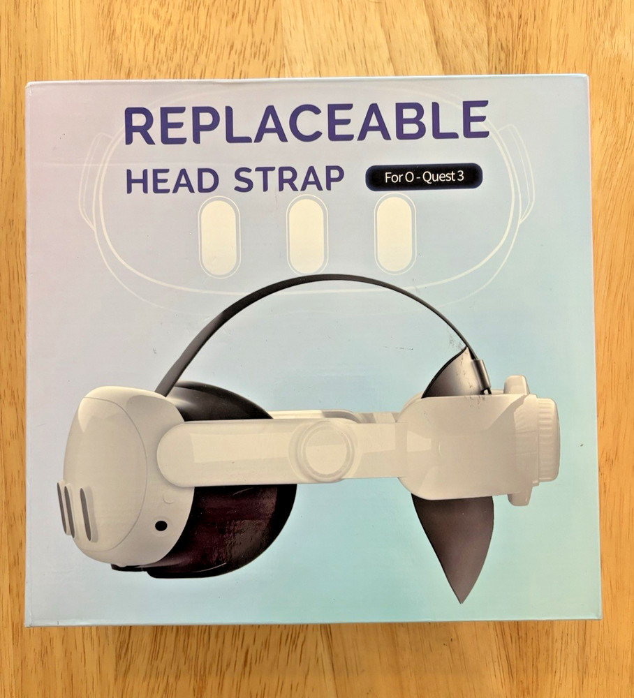 Adjustable Head Strap for Meta Quest 3 VR Replacement Comfort Strap