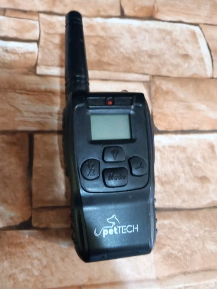 PetTech PT0Y1 Black Wireless Handheld Dog Training Active Collar READ