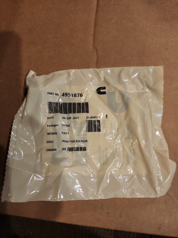 Cummins Sensor Adapter P/N 4951876