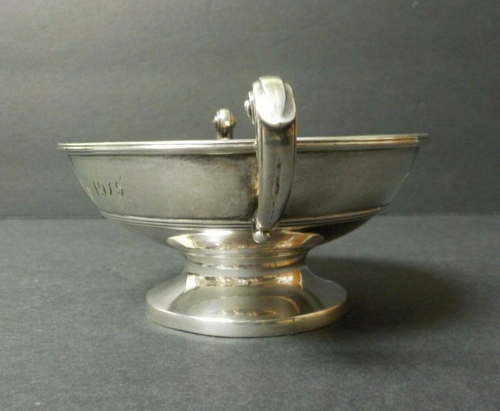 Sterling Silver 2-Handle 4.5" Candy Dish / Bowl, 106 grams, Presentation