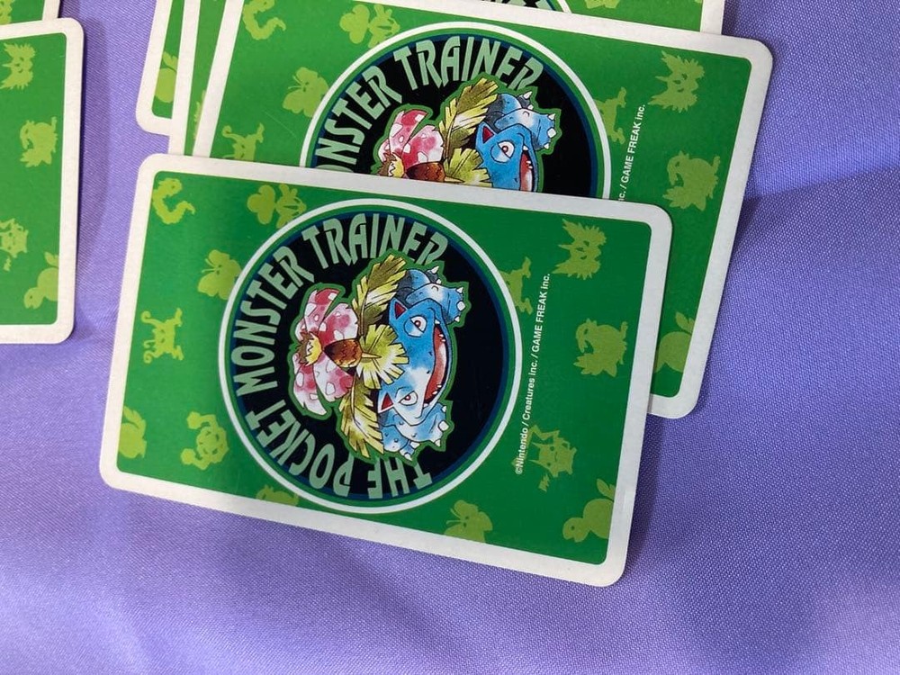 Pokemon Playing Cards Green