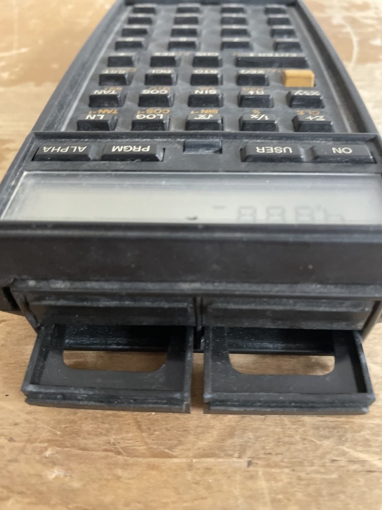 Hewlett Packard HP 41C Calculator Tested/Works No Memory Modules