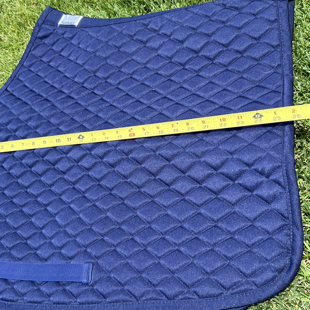 TUFFRIDER BASIC DRESSAGE SADDLE PAD BLUE