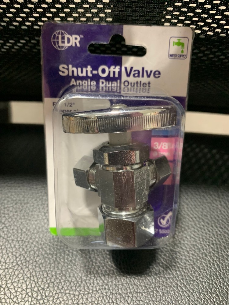 LDR Shut-Off Valve Angle Outlet 5/8" SUP4