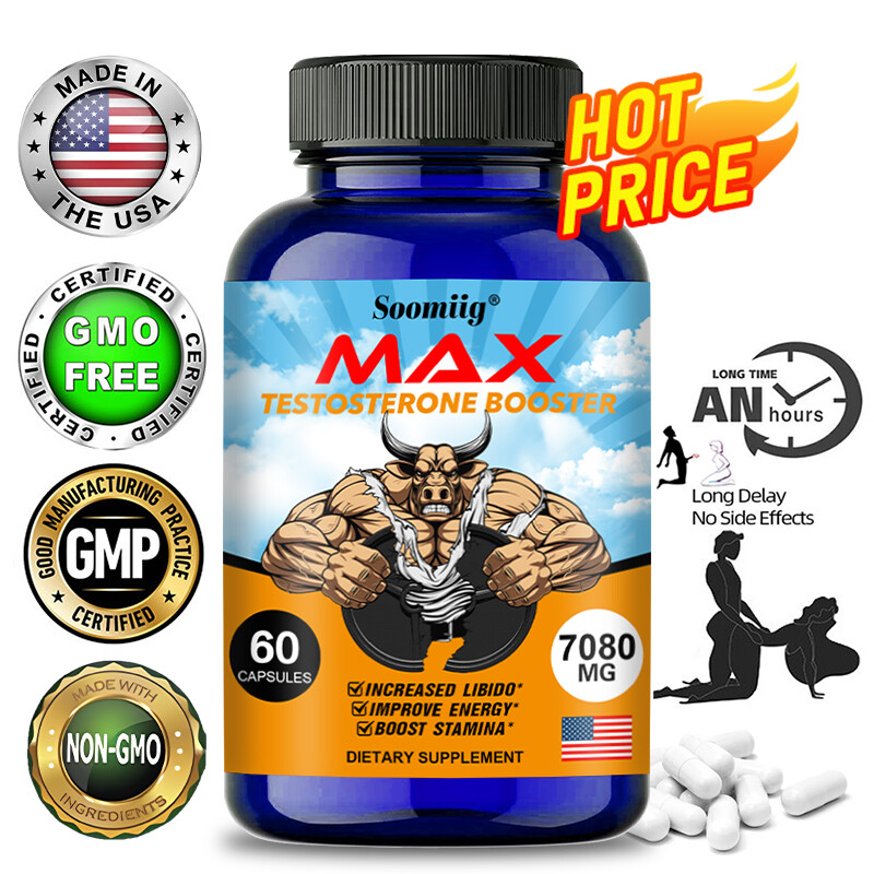 Nitric Oxide Pre-Workout + Test OST Booster, Multivitamin for Men