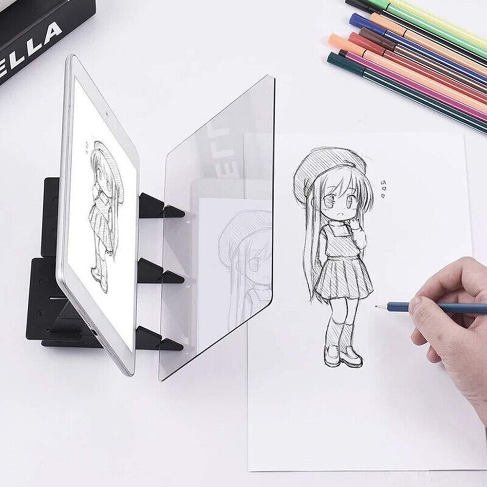 A5 Paper Size Optical Drawing Board Copy Projector Sheet Tracing Painting Panel