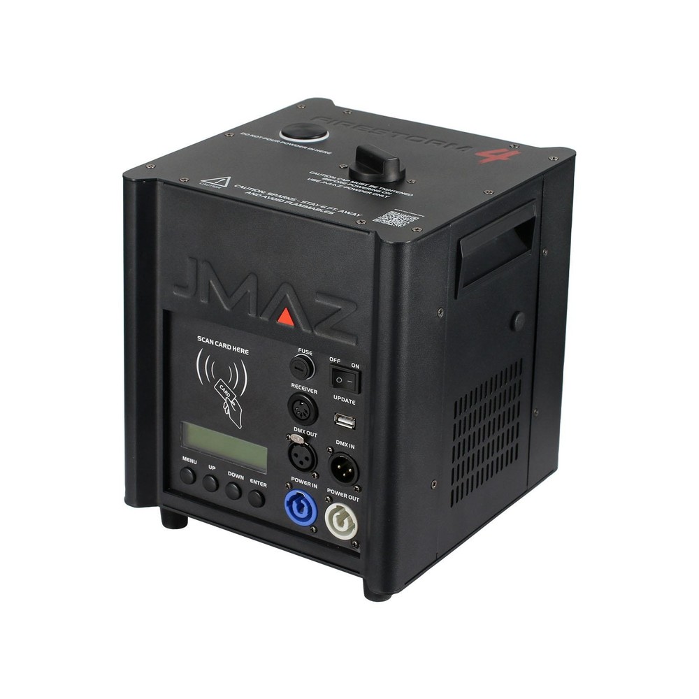 JMAZ Lighting JZ4013 Firestorm 4 600W Cold Spark Effect Machine