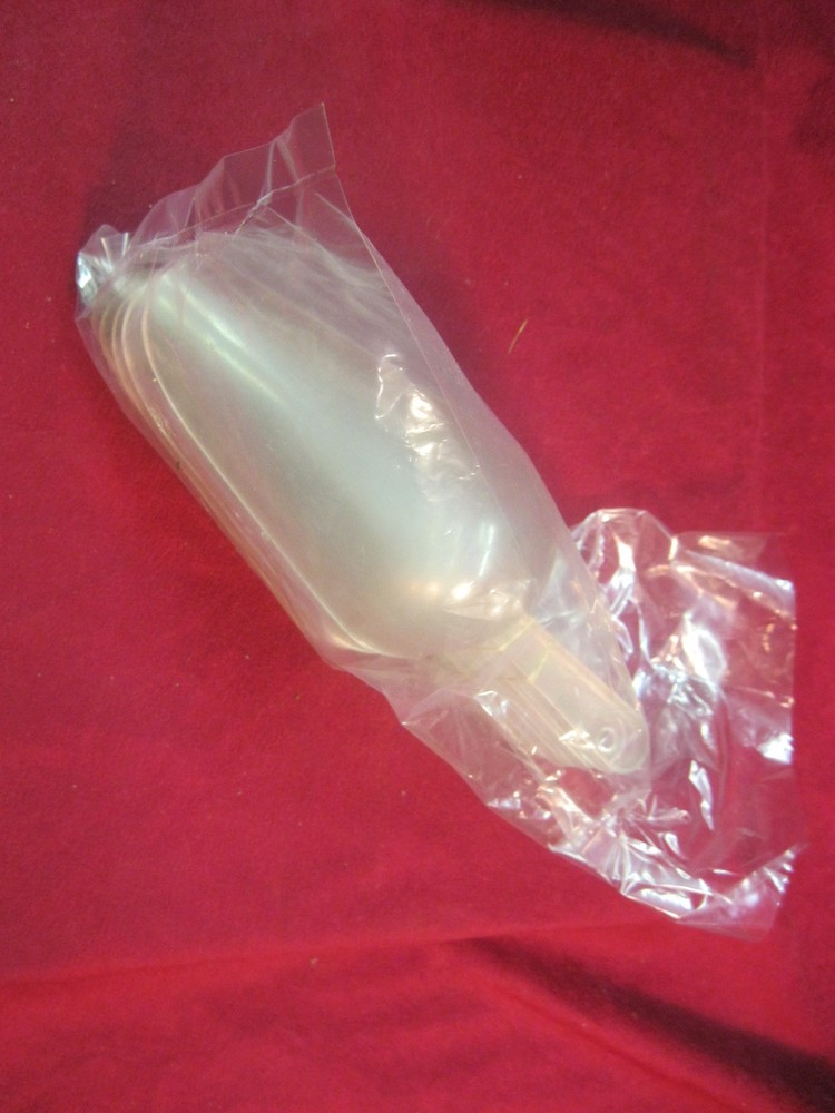 NOS 5oz Clear Plastic Scoop Pack of 5