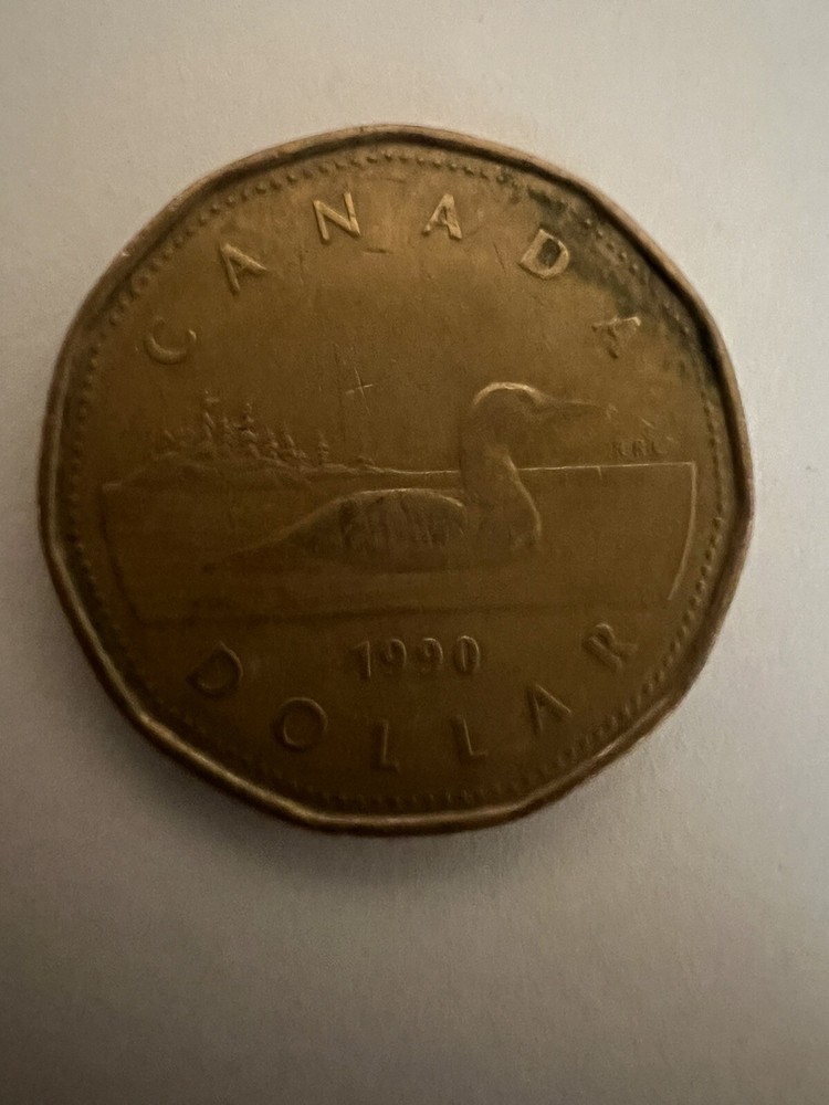 2 Queen Elizabeth II Canada One Dollar coin