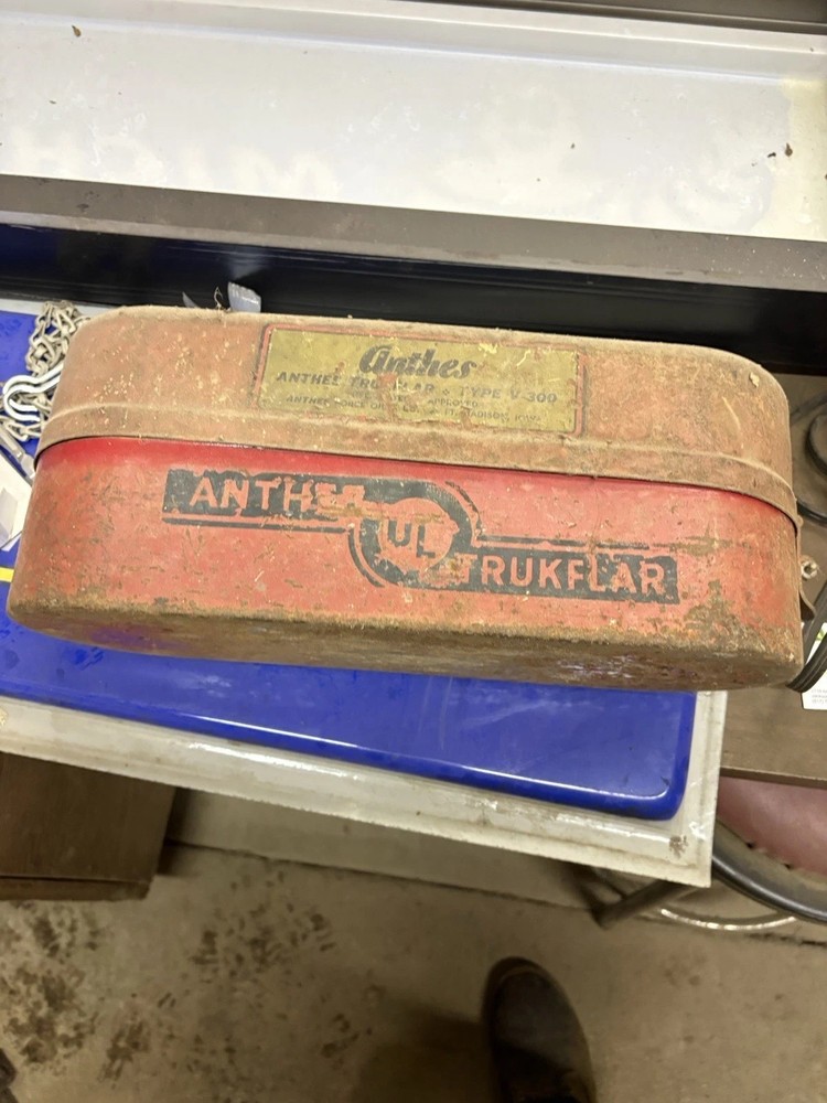 Antique Roadside Emergency Kit. ￼