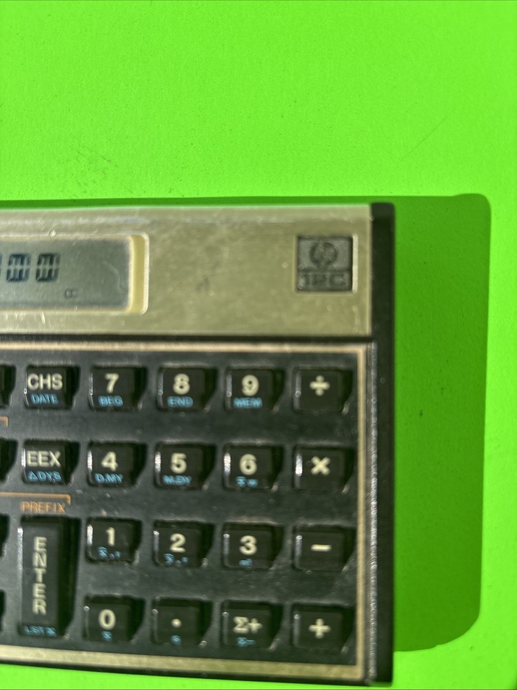 HP 12C Calculator Hewlett Packard Tested Working