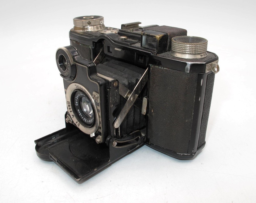 *VINTAGE* ZEISS IKON SUPER NETTEL RANGEFINDER CAMERA-WORKING-TESTED