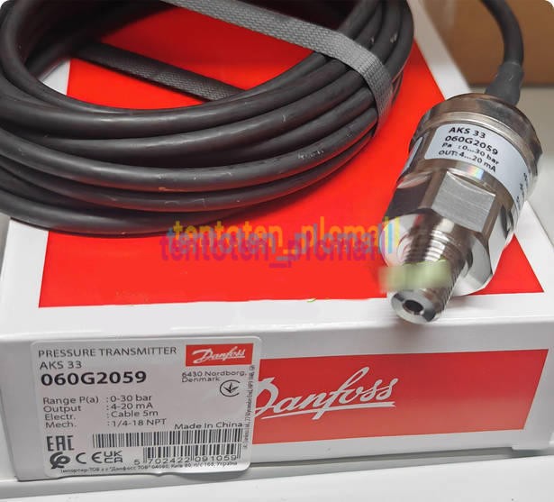 One Danfoss AKS33 060G2059 pressure transmitter New