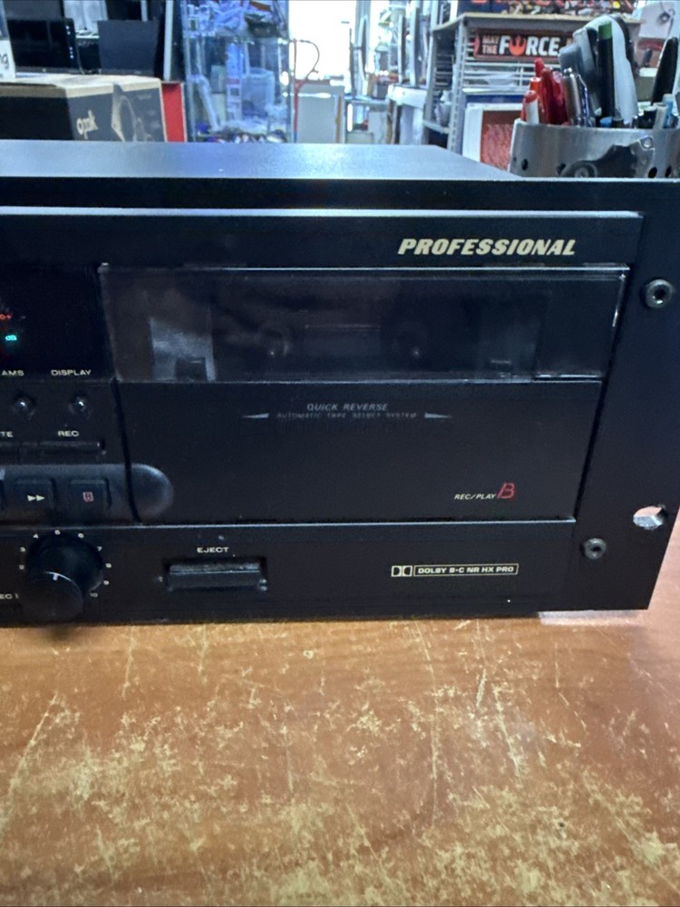 Marantz PMD500U Professional Stereo Double Cassette Deck AS-IS ONLY