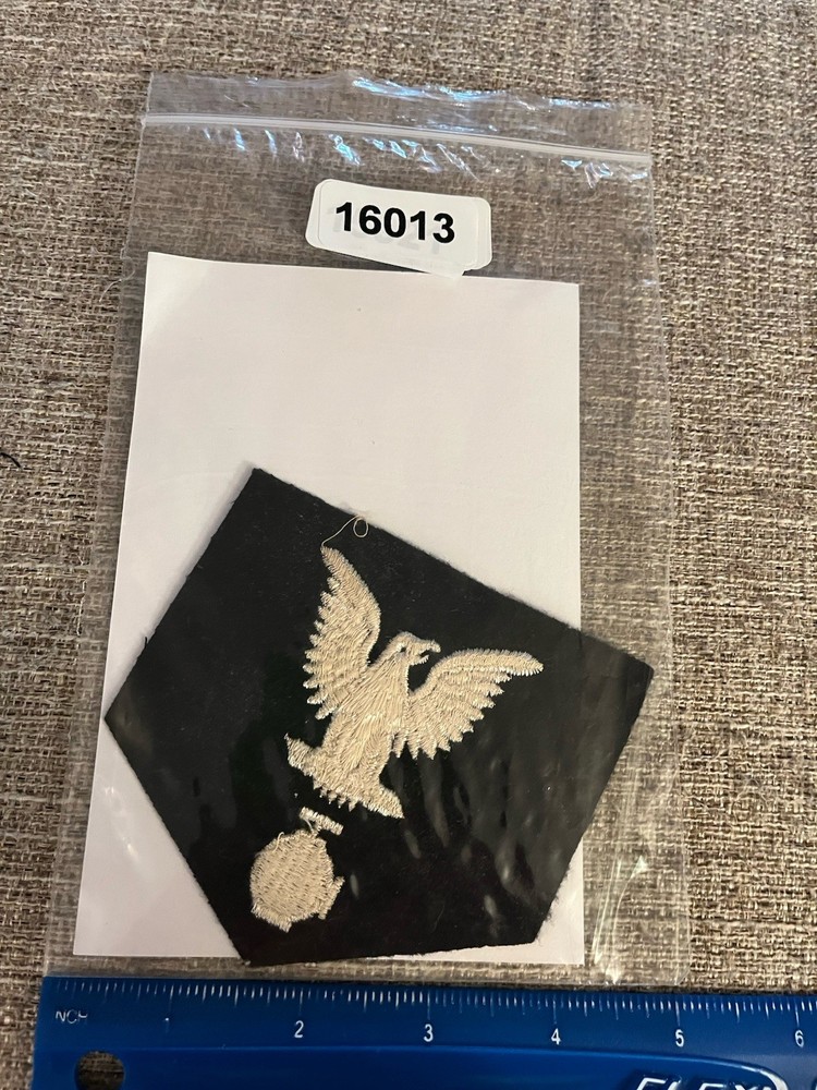 US Navy Utilitiesman Enlisted Rate Rating Patch Black