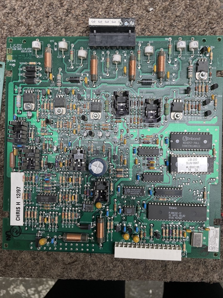 NOTIFIER LIB-200 FIRE ALARM FACP LOOP INTERFACE BOARD