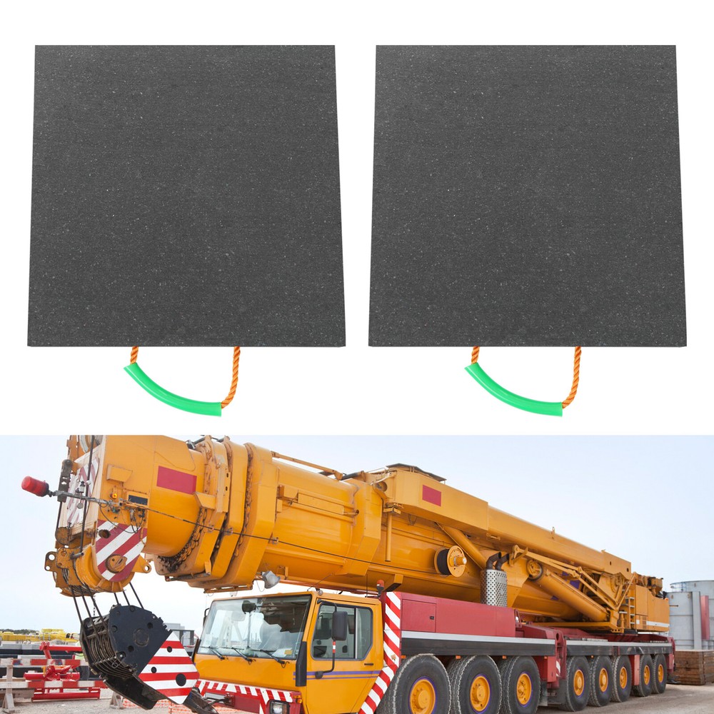 2pcs Medium Size Support Pads Heavy Duty Stabilizing Blocks 5-80T Support Pads