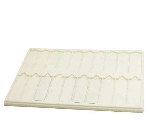 Plastic Microscope Slide Tray 20 Capacity Pack of 4