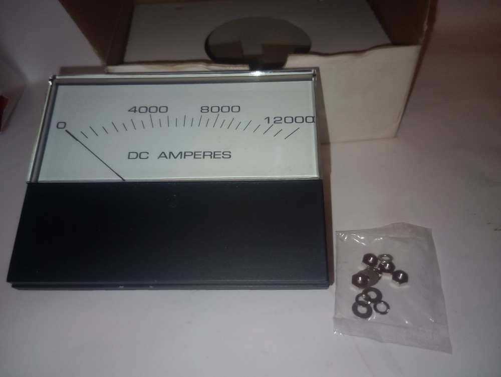 NEW PC&S PANEL COMPONENTS & SYSTEM ST125DC50MV12KA ANALOG PANEL METER 0-12000ADC